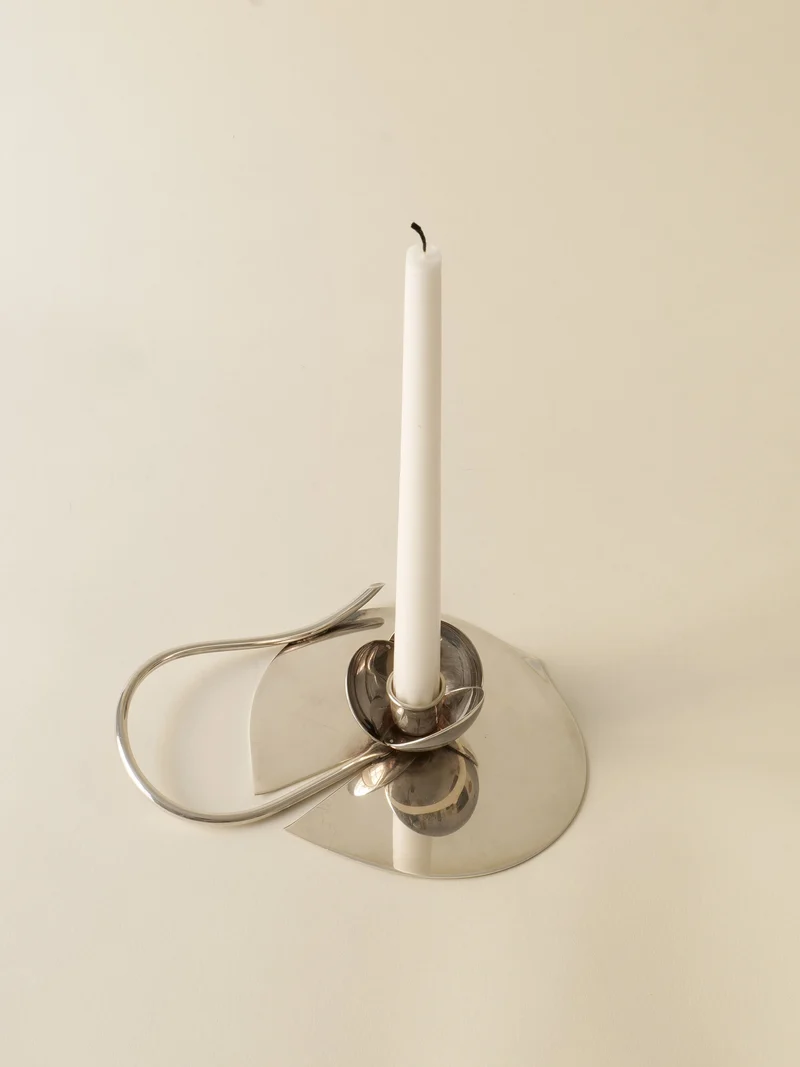 Candle Holder Lino Sabattini 1970s