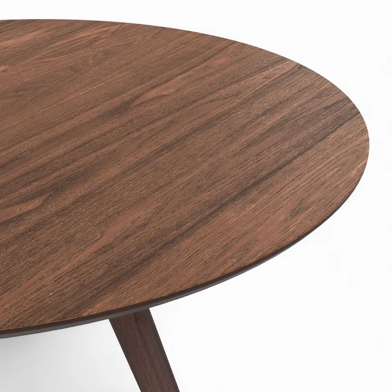 Table et chaises Liwa 4 personnes en velours vert et bois