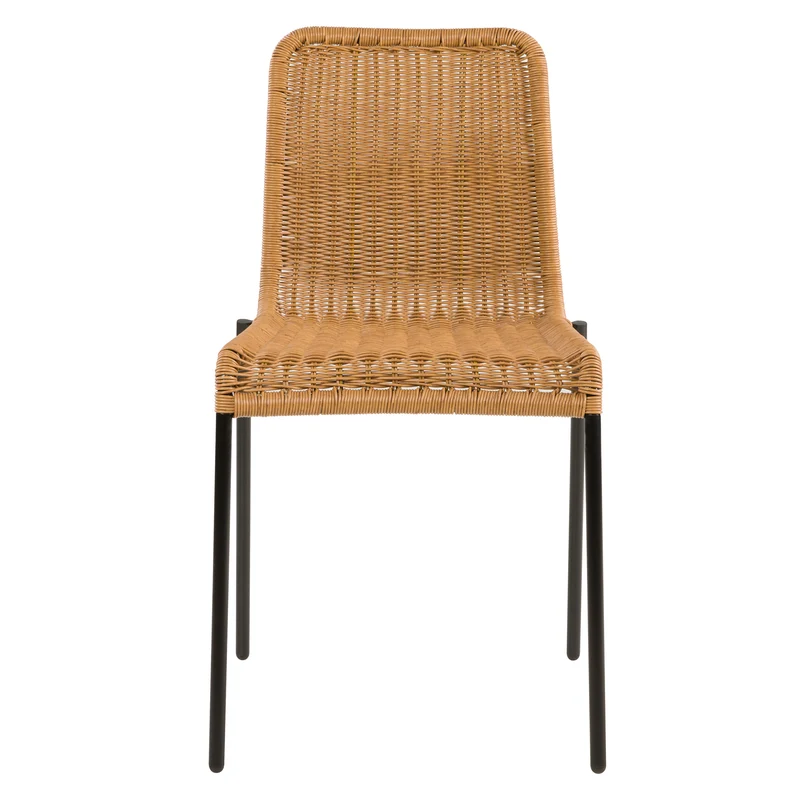 Table et chaises de jardin Tunga 8 personnes en bois et résine