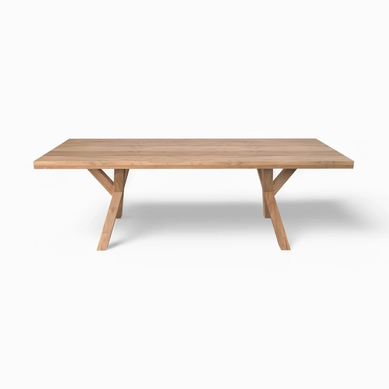 Table et bancs de jardin Soraya 10 personnes en bois