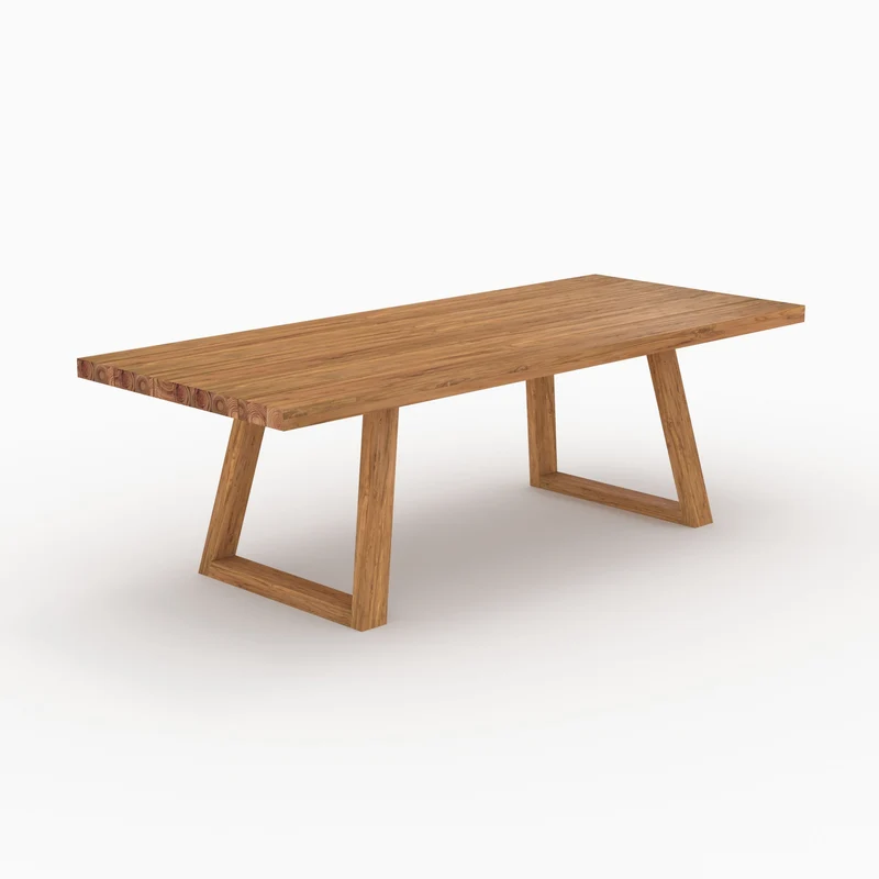 Table et bancs de jardin Luma 10 personnes en bois