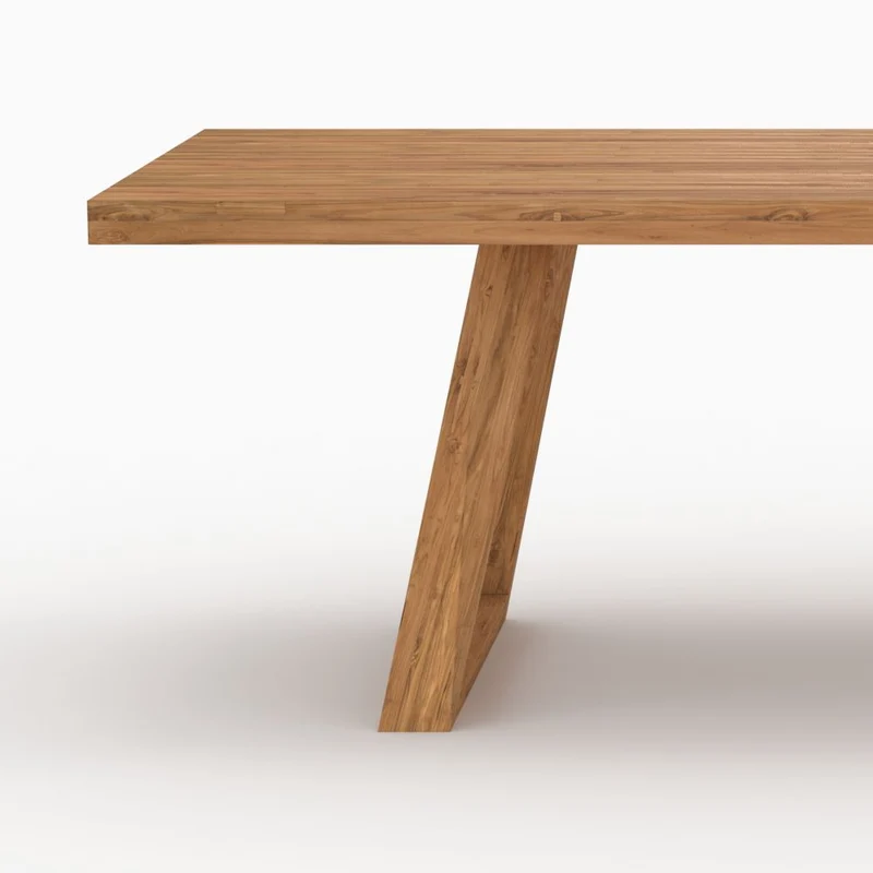 Table et bancs de jardin Luma 10 personnes en bois