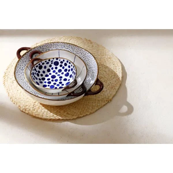 Plat en porcelaine L