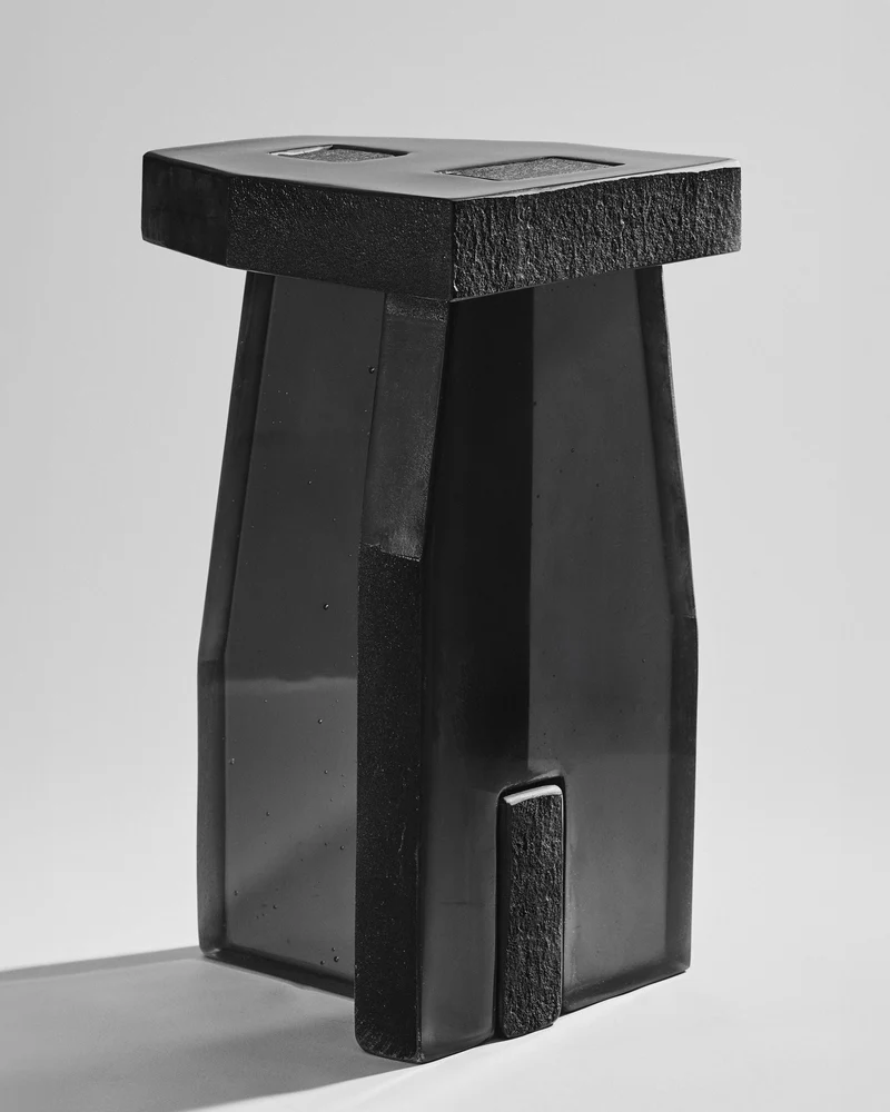 'Vera' Glass Side Table