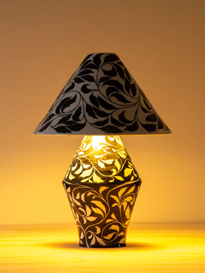 'Paisley' Ceramic Table Lamp