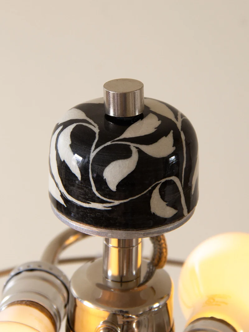 'Paisley' Ceramic Table Lamp