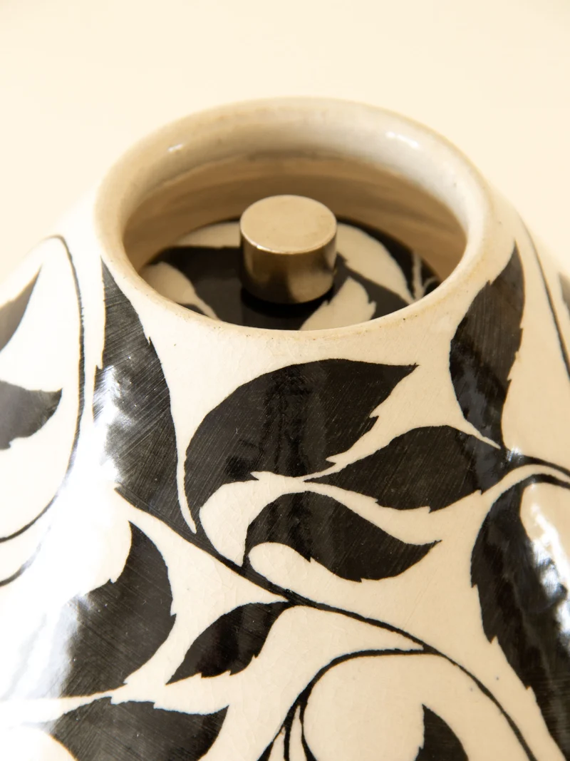 'Paisley' Ceramic Table Lamp