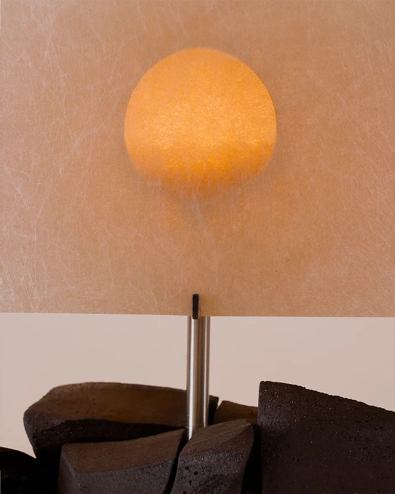 'Sunrise' Stoneware Table Lamp