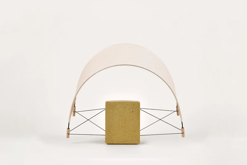 Écla - Raw Clay Table Lamp