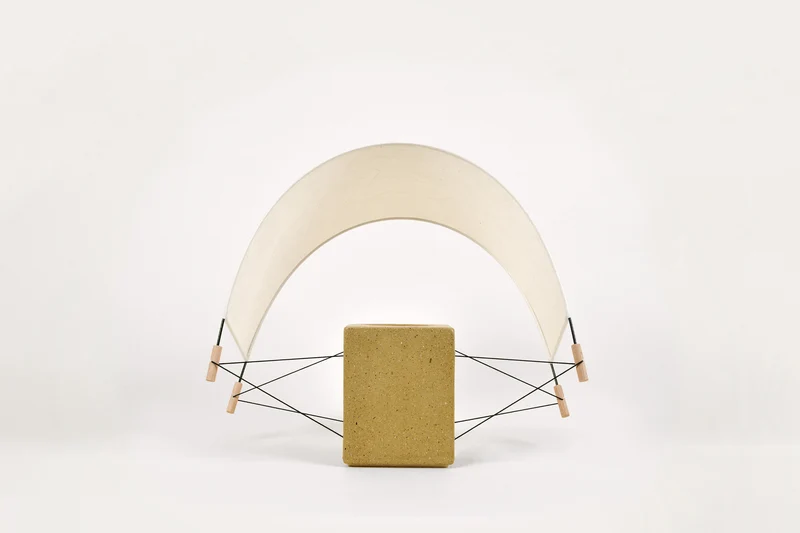Écla - Raw Clay Table Lamp
