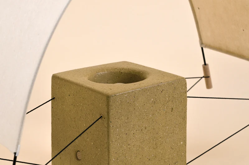 Écla - Raw Clay Table Lamp