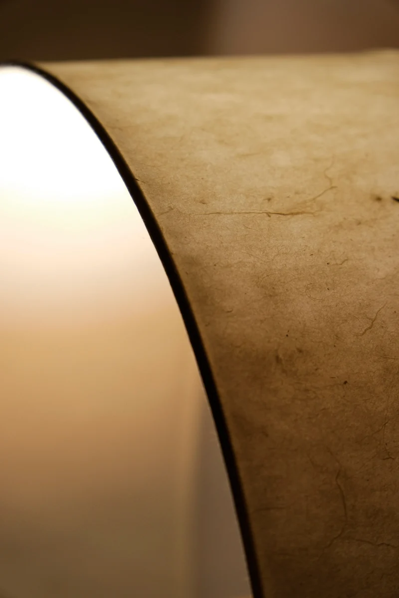 Contemporary Table Lamps in Black Terracotta - Lumia - Collection Aura