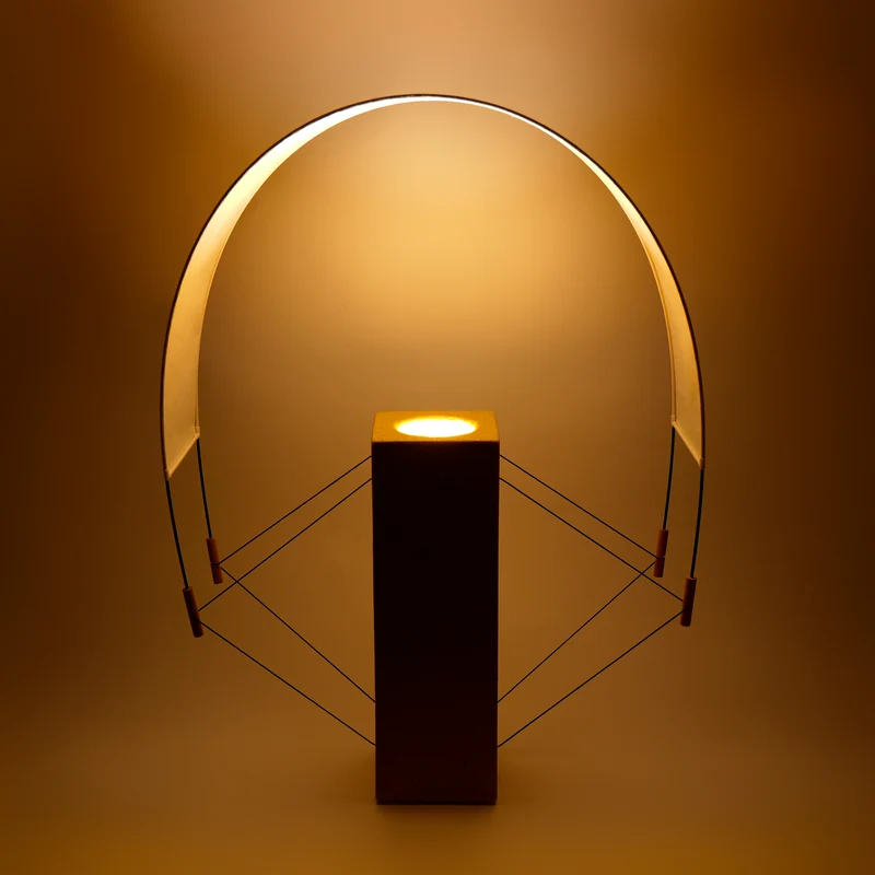 Coastal Modern Table Lamps in Raw clay - Lumia - Collection Aura