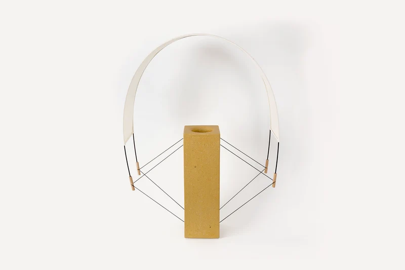 Coastal Modern Table Lamps in Raw clay - Lumia - Collection Aura