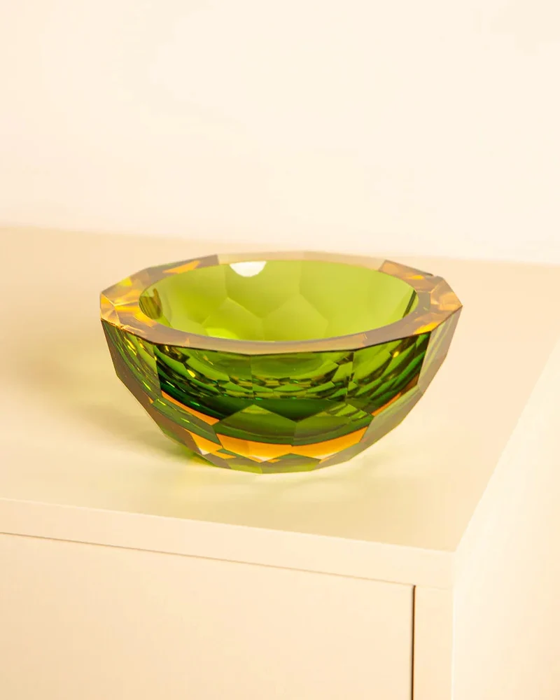Large “Diamant” Vide-poches by Flavio Poli 80's