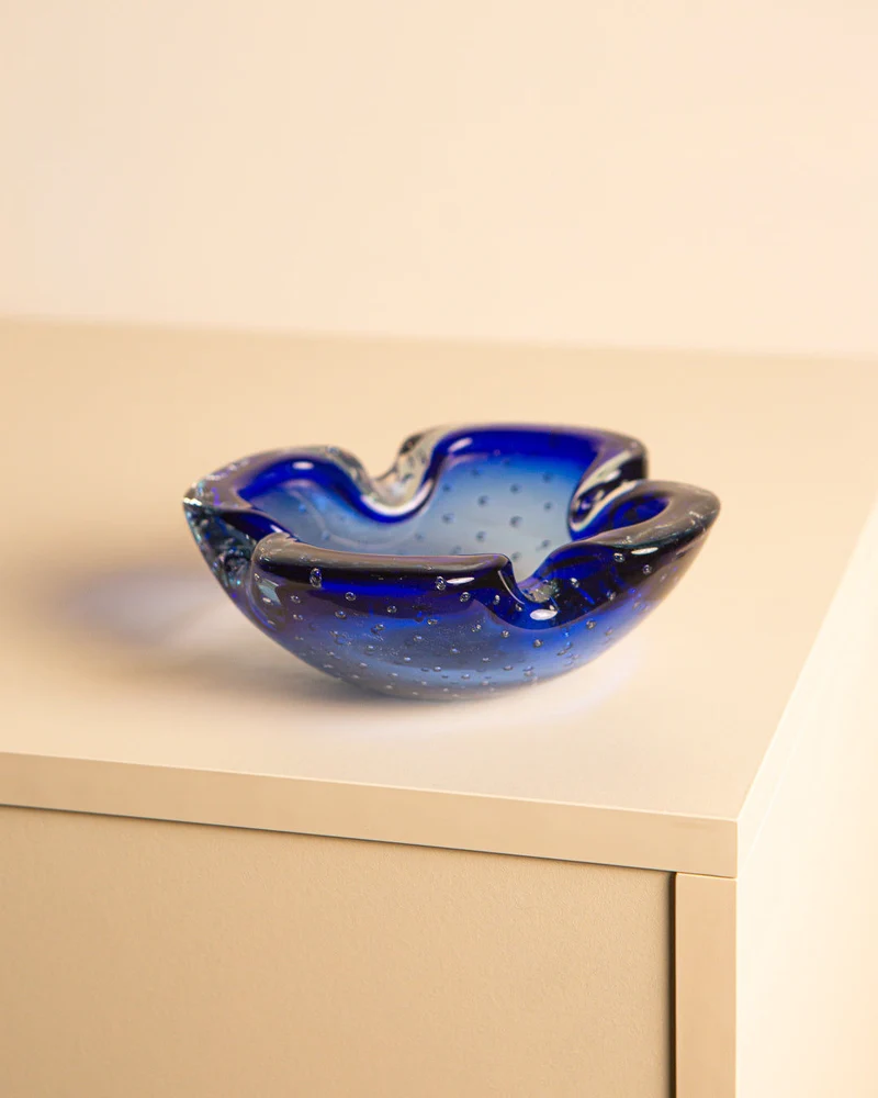 "Fleur" Vide-poches in Murano Glass 80's