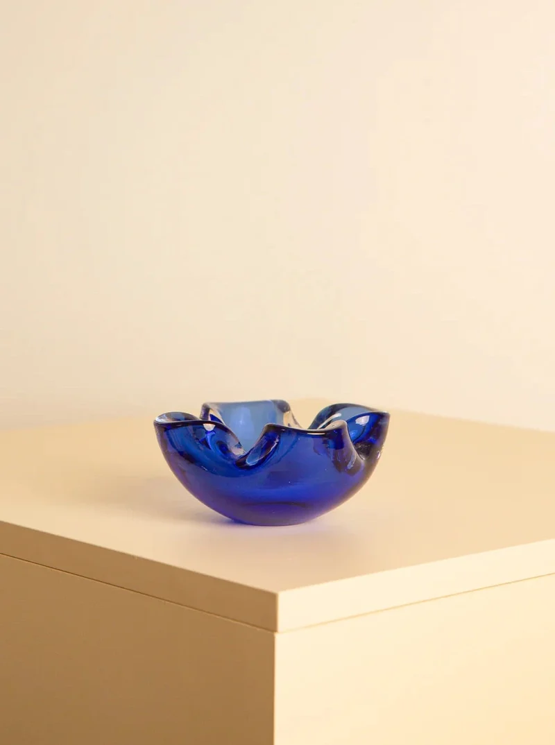 Blue Murano Glass Vide-poche 60's