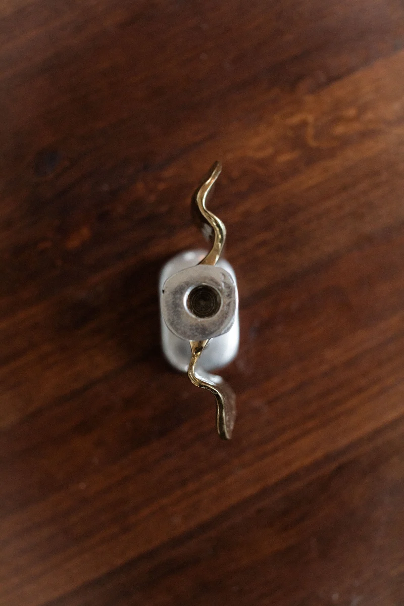 Sculptural Candleholder