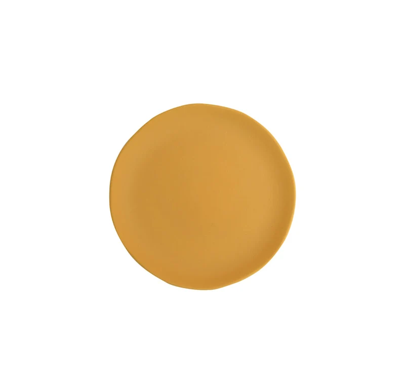 Assiette XXS Jardin de Maguelone Curcuma