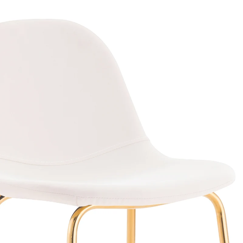 Pack 4 chaises pour îlot central Henrik blanches et bleues 65 cm