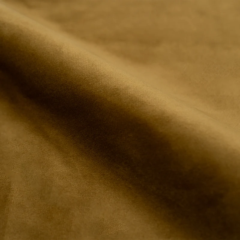Pack 4 chaises de bar Mazzia en velours jaune et bleu 75 cm