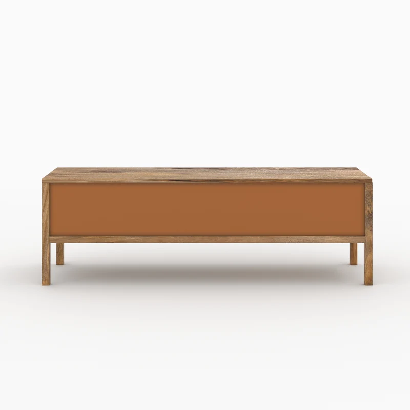 Ensemble Tiki buffet et meuble TV en bois