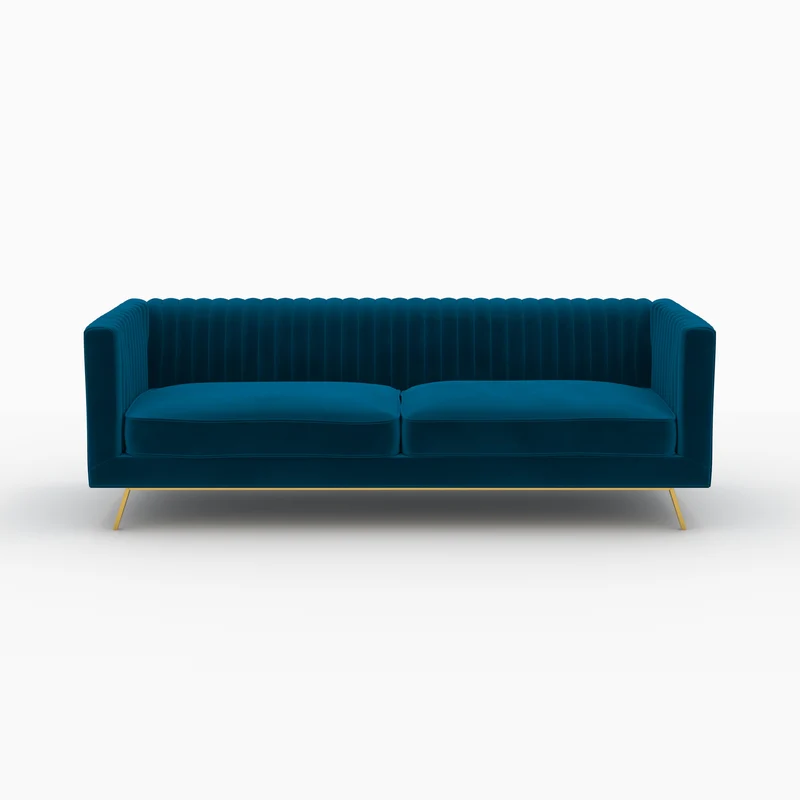 Ensemble Gatsby canapé, fauteuil et table basse 4 places
