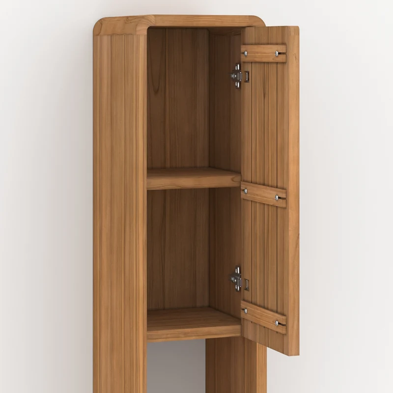 Ensemble de salle de bain Lucette en bois de teck