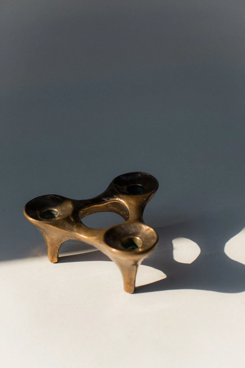 Bronze Candleholder