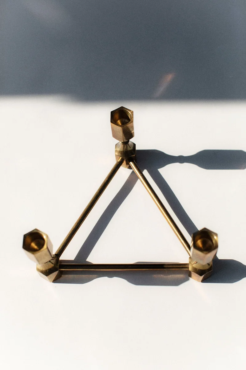 Brass Candleholder