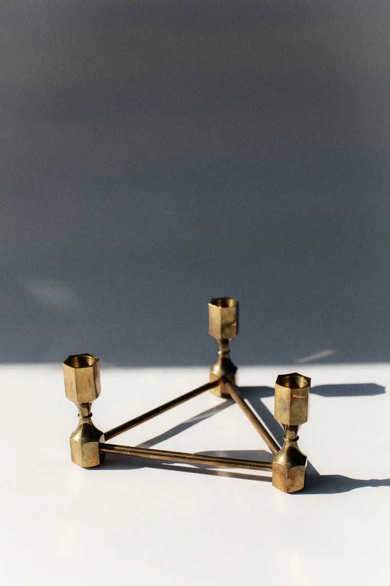 Brass Candleholder