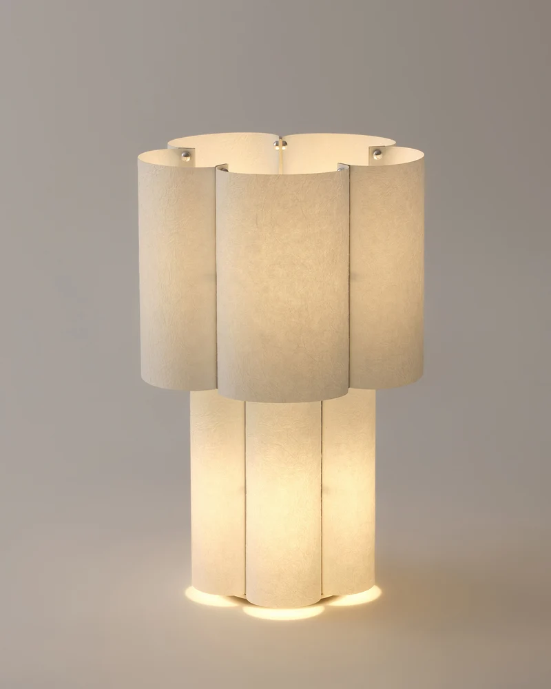 Soom Hanji Wood Table Lamp