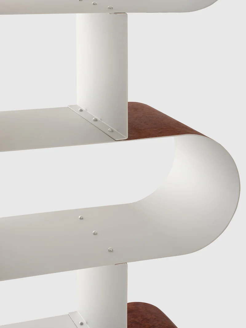'Dressed' Aluminum Shelf