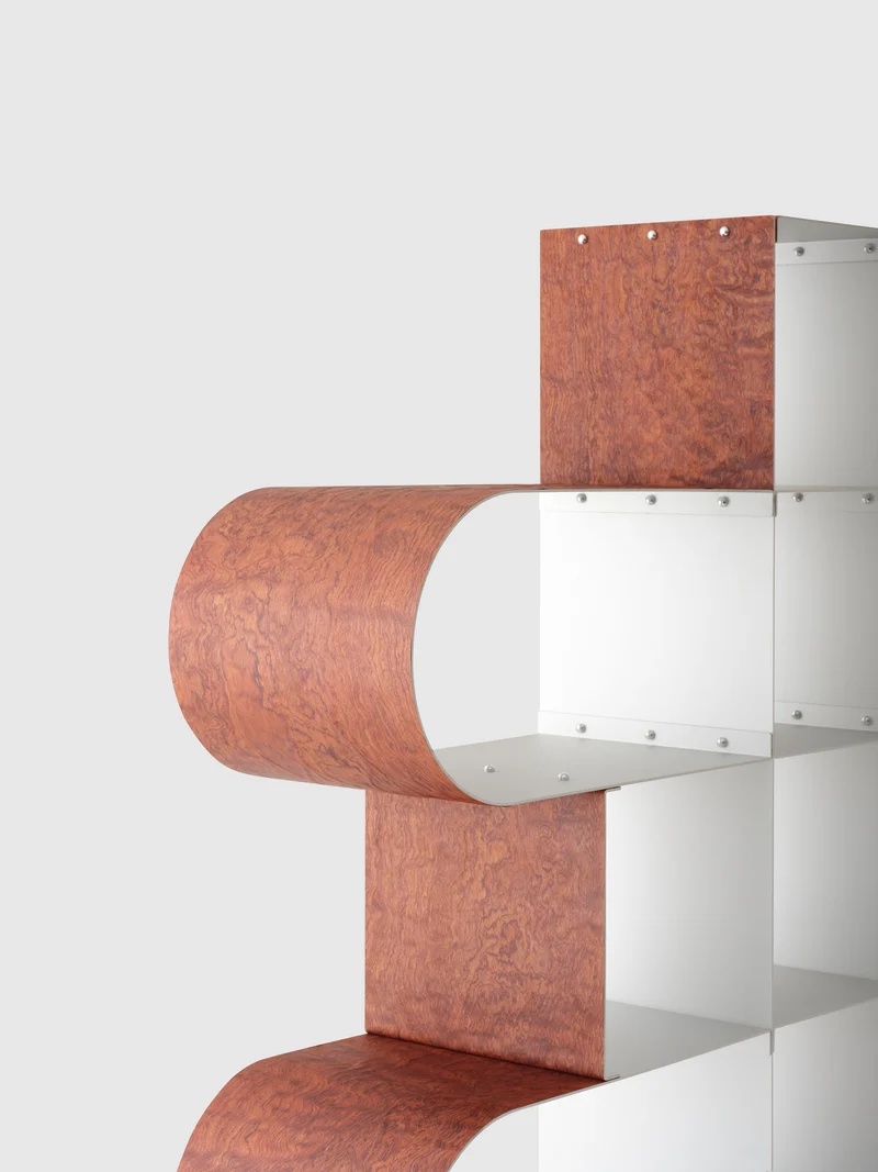'Dressed' Aluminum Shelf