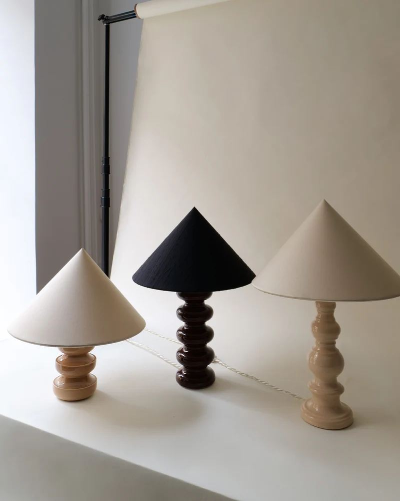 Vintage Table Lamps in Ceramic - Sculptural Slender Collection
