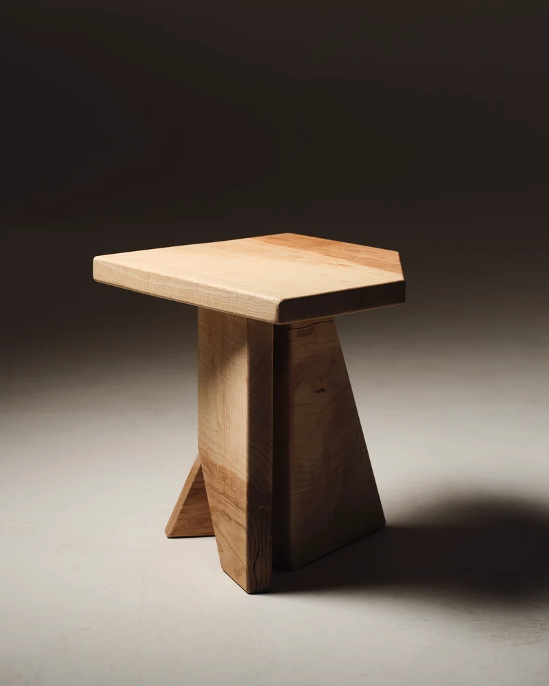 Maple Stool / Side Table