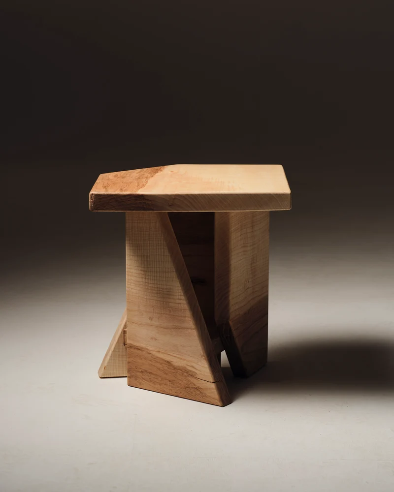 Maple Stool / Side Table