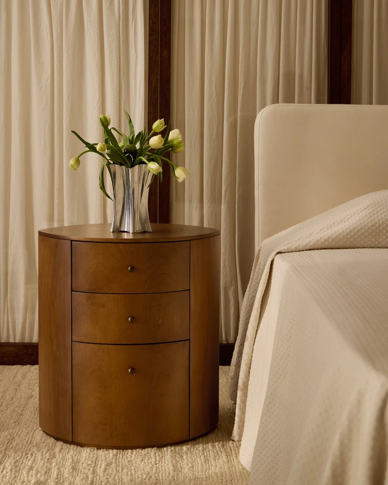 Observer Nightstand Warm Brown Birch