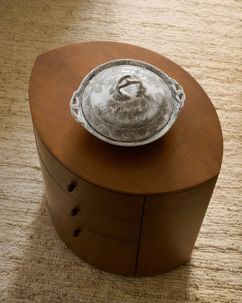 Observer Nightstand Warm Brown Birch