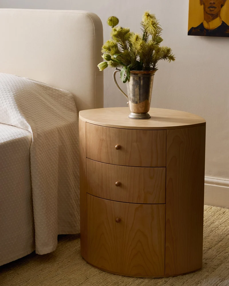 Observer Nightstand Natural Birch