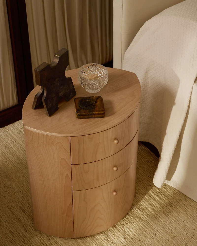 Observer Nightstand Natural Birch