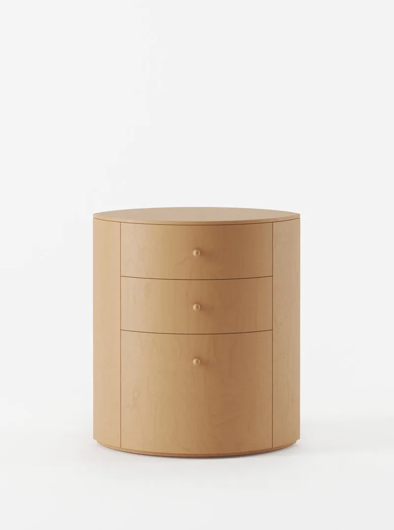 Observer Nightstand Natural Birch
