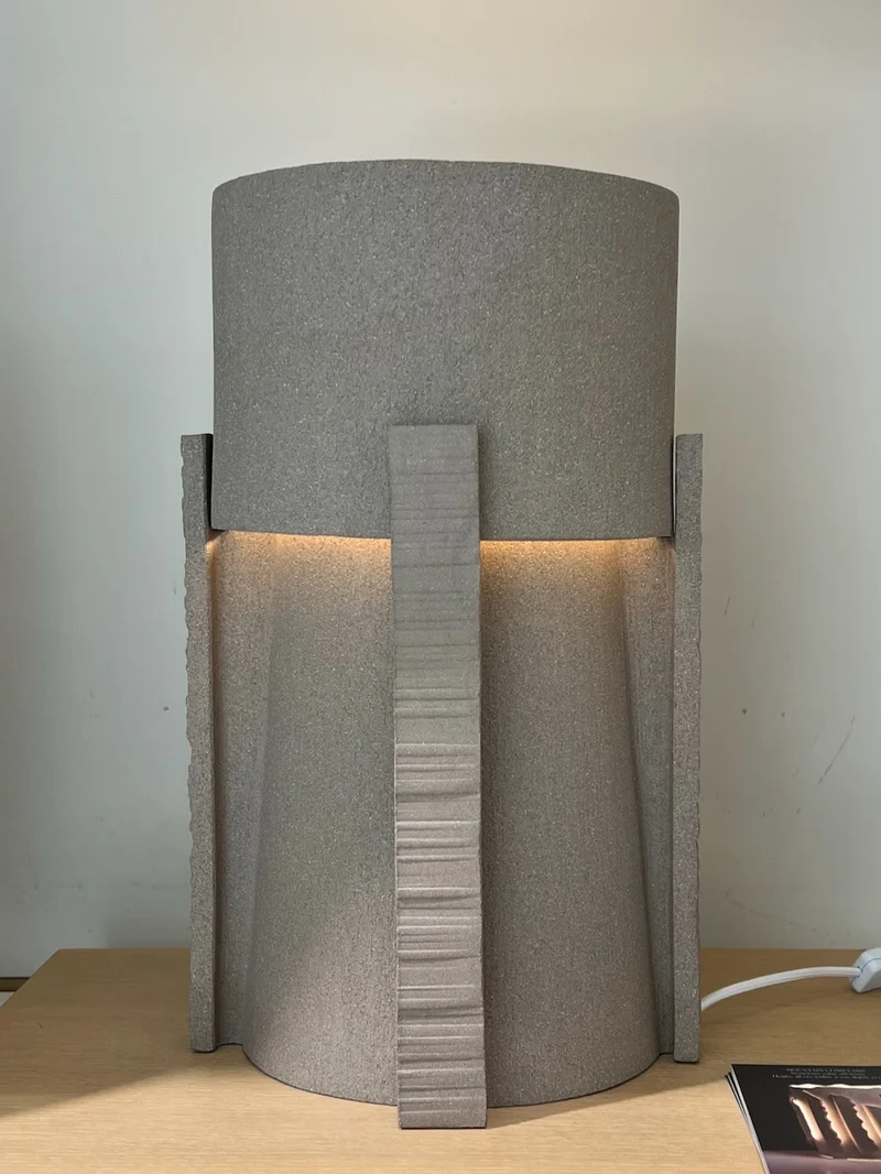 "The Hold" Table Lamp in Ceramic