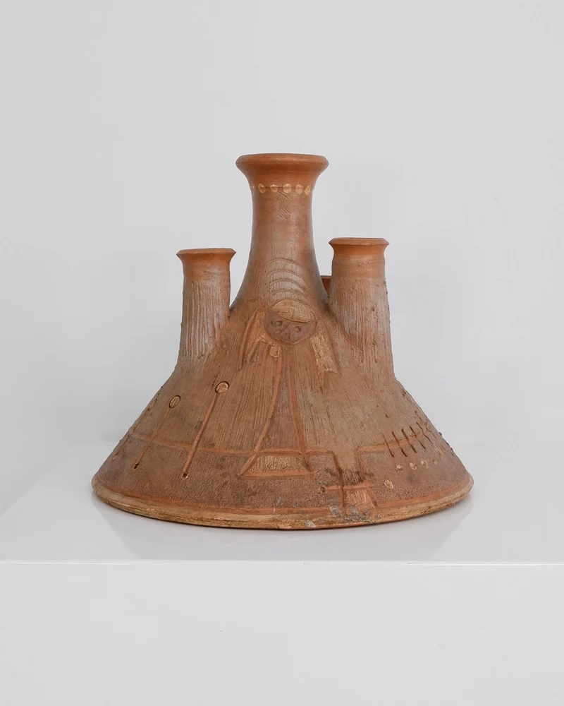 Vintage Ceramic Candelabra