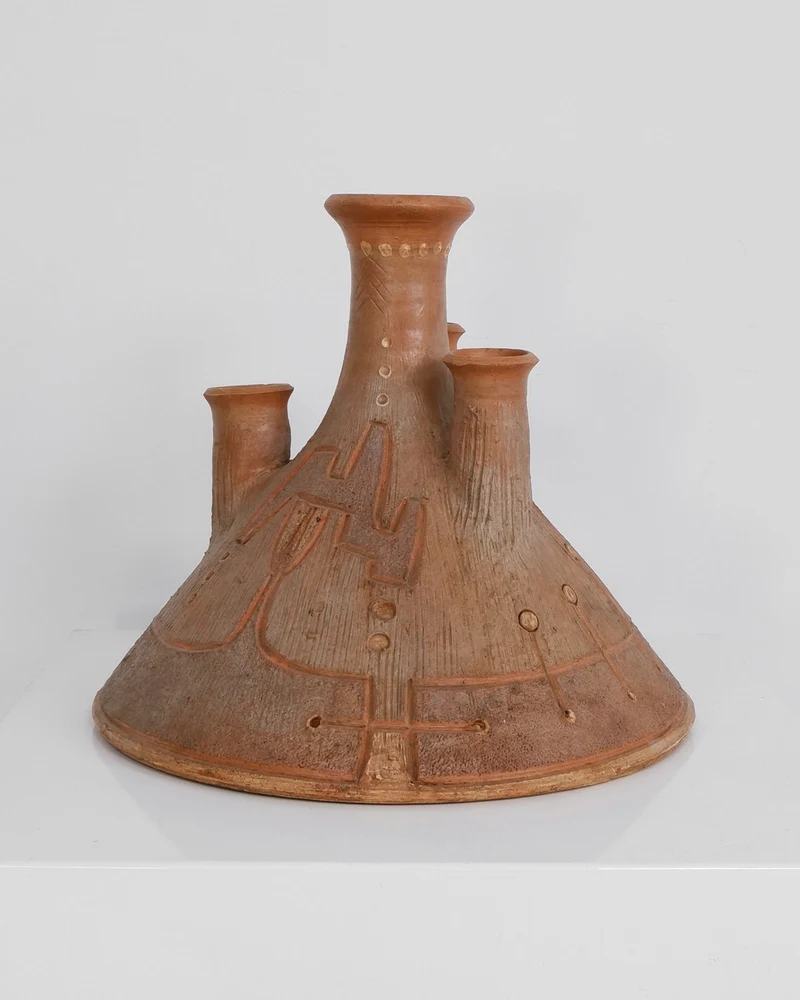 Vintage Ceramic Candelabra