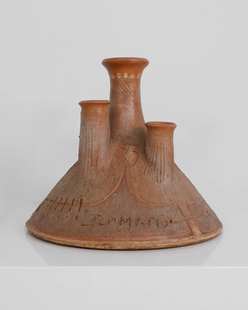 Vintage Ceramic Candelabra