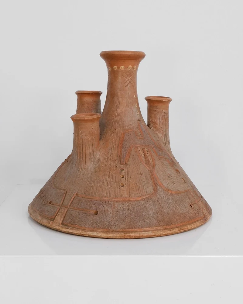 Vintage Ceramic Candelabra
