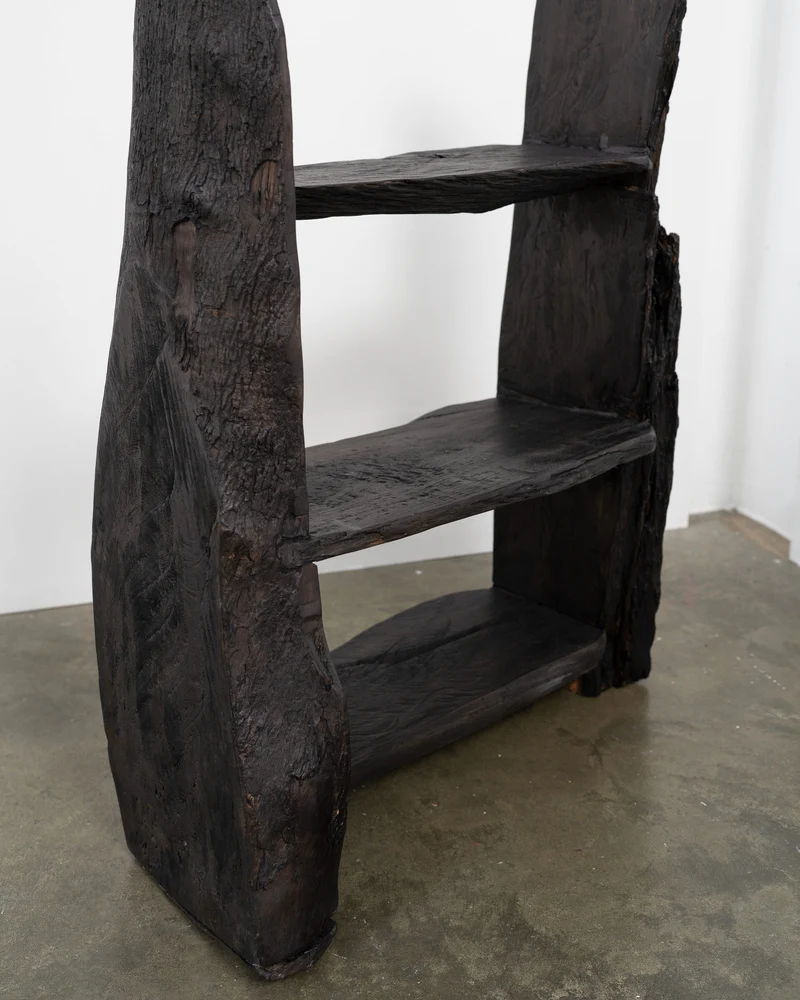 Vintage Brutalist Bookcase