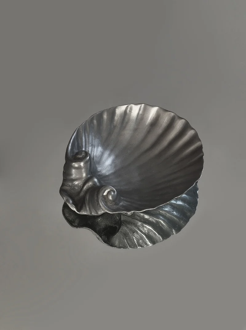 Shell Pewter Vide-Poche