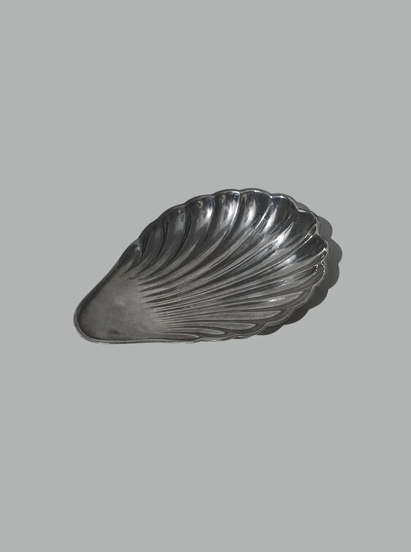 Silver-plated Shell Vide Poche